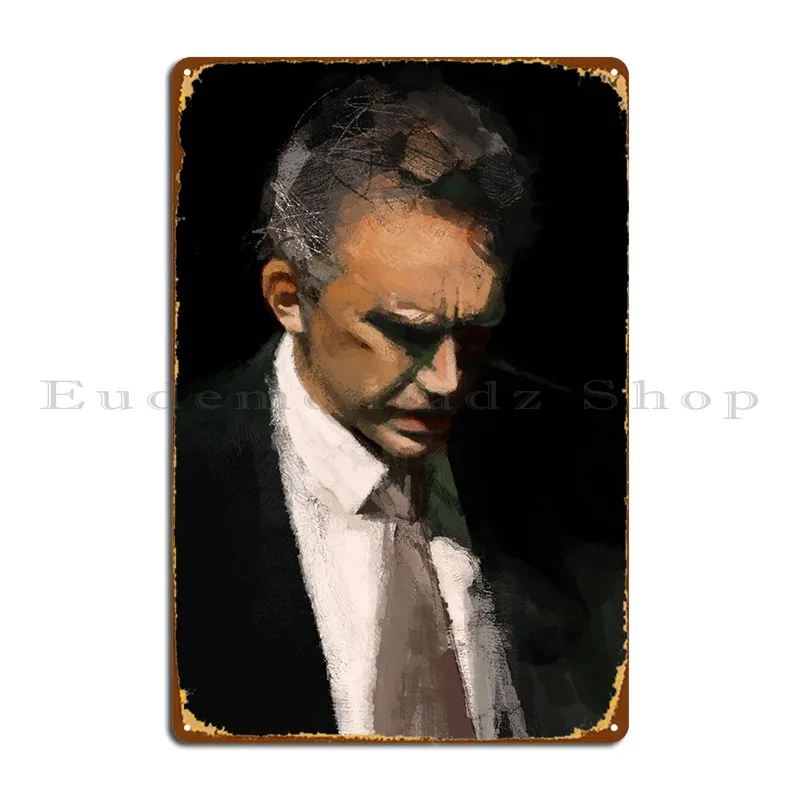 Jordan Peterson Metal Sign Painting Classic Custom Personalizza Classic Tin Sign Poster