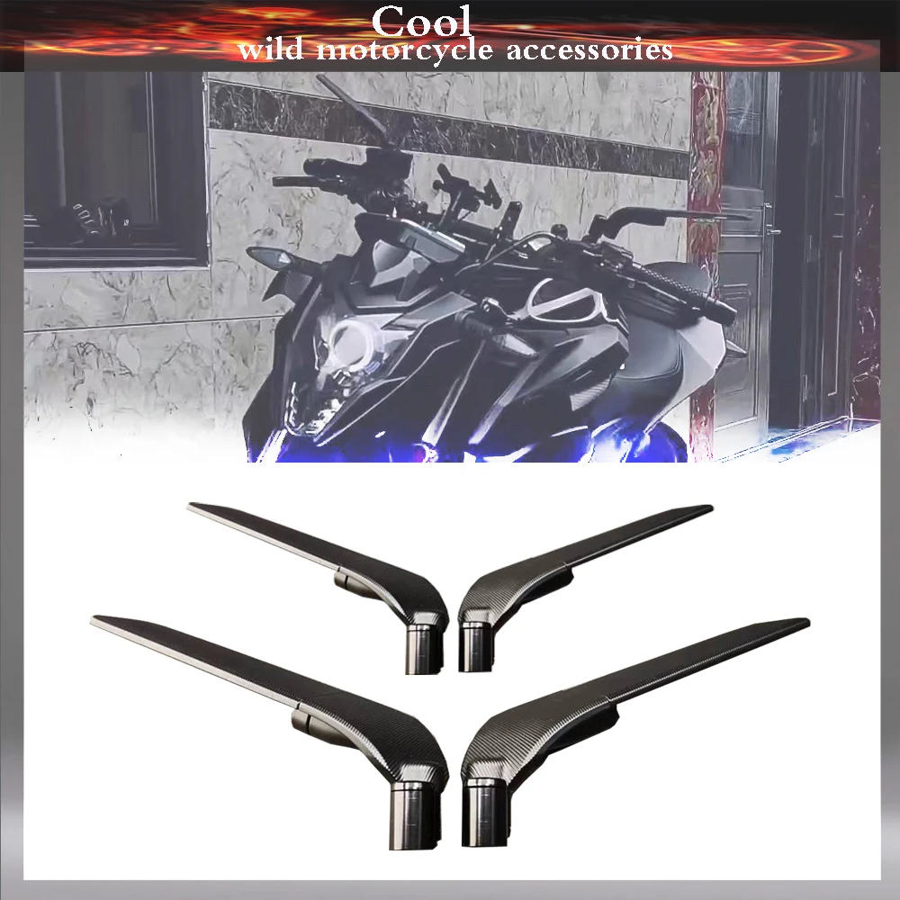 Per Kymco Benelli Cfmoto Aprilia Vespa Bmw Sym Ducati Moto Fixed Wind Wing Specchietto Retrovisore Competitivo Specchietto Retrovisore