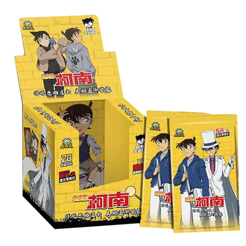 New Conan Anime Collection Cards Booster Box Circostante Tsr Mr Zr Cards Playing Game Board Toys For Children Regali Di Natale