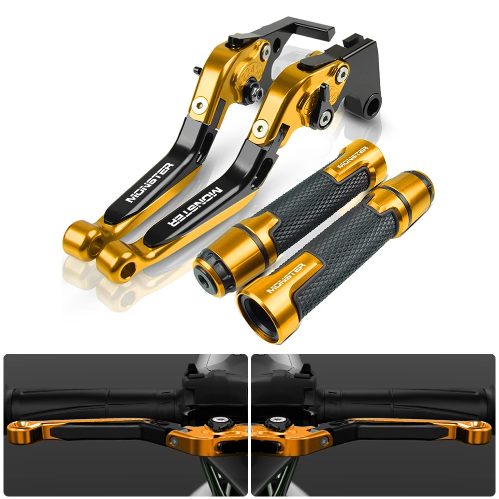Per Ducati Monster 1200 S 2014-2017 Monster 1200 S Cnc Moto Frizione Regolabile Leve Freno Impugnatura Manubrio Accessori