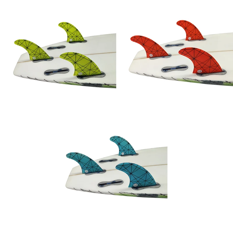 Upsurf Fcs 2 G5/G7 Fins For Surfboard Fins Fiberglass Honeycomb For Sup Paddle Fin 3 Pcs/Set Quilhas Surf Fin Prancha De Surf