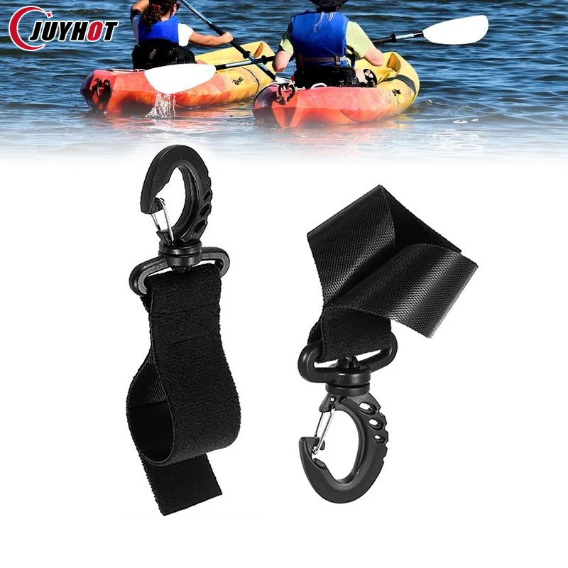 2 Pack Kayak Paddle Holder Paddle Webbing Holder Clip Per Sup Paddle Board Gonfiabile Boat Paddle
