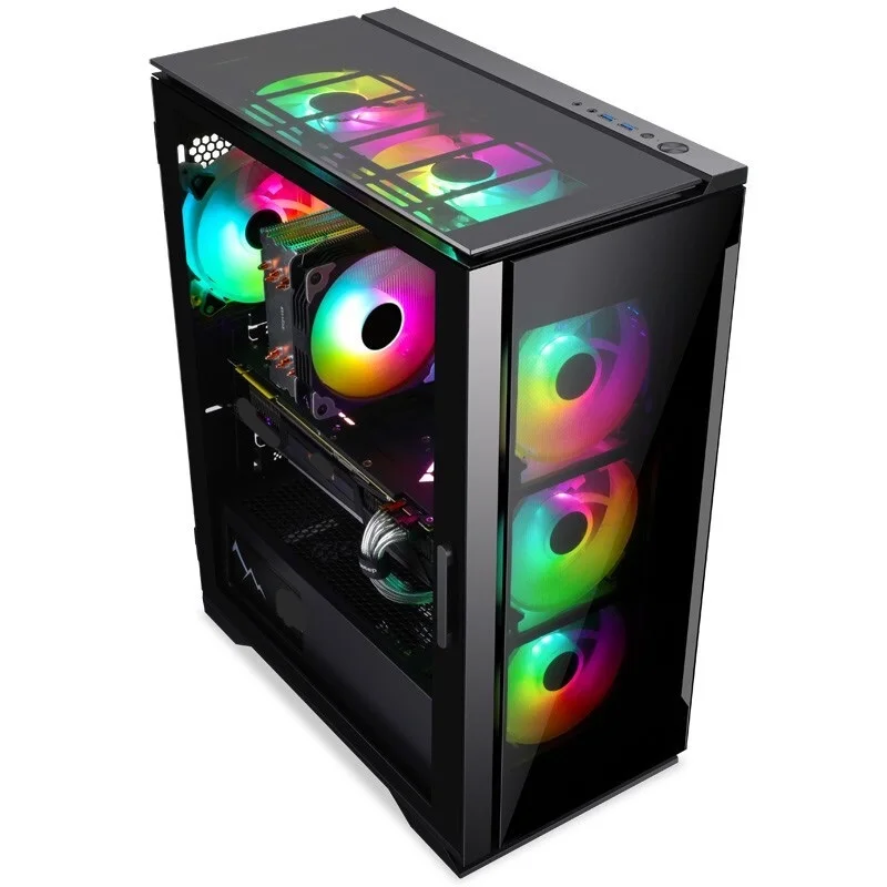 Pc Da Gioco Vendita Calda A8 7680/ 8G/16G Ram 120G/500G Ssd Con Px550 4G Pc Desktop Ad Alte Prestazioni Per Pc Da Gioco, Mini Pc, Gamer