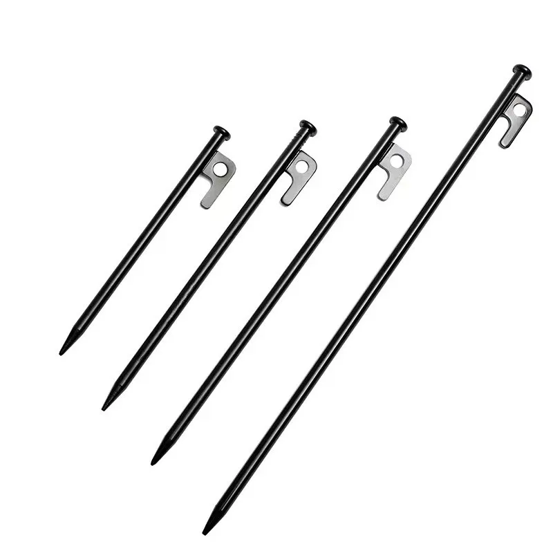 Spedizione Gratuita 5 Pezzi Chiodo 40Cm Tenda Da Campeggio All'Aperto Utilizza Il Chiodo Di Terra Addensare L'Acciaio