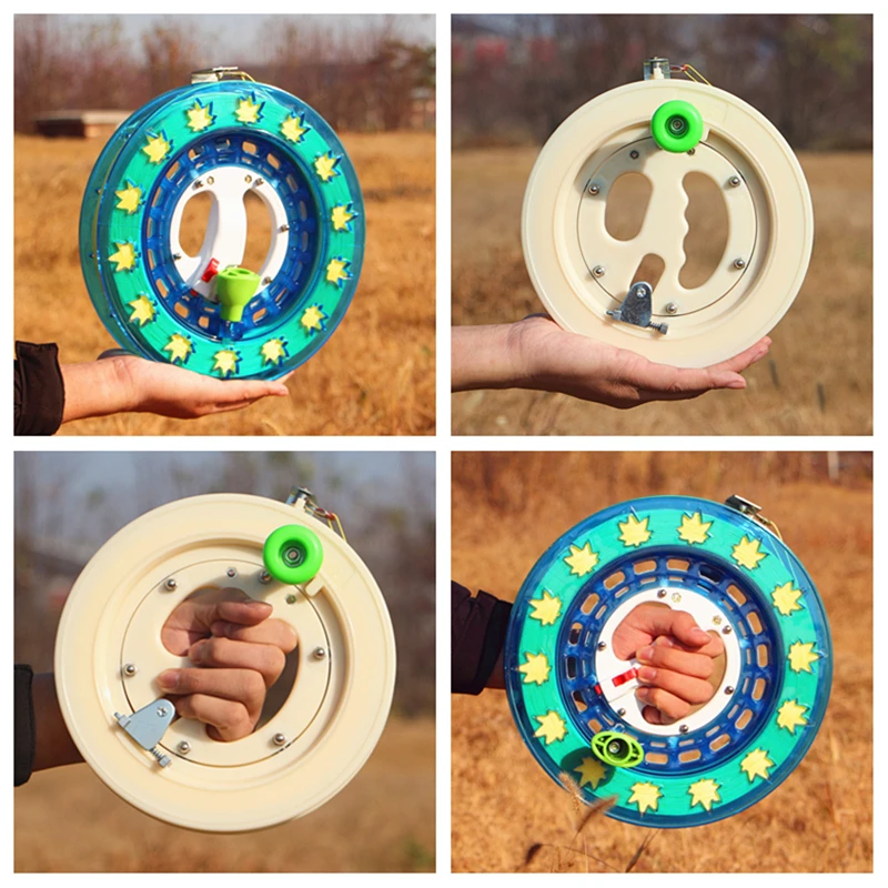 Spedizione Gratuita 28Cm Flying Large Aquiles Reel Adulti Kite Reel Abs Kite Wheel Kite Line Reel Elastici Outdoor Play Toy Kevlar
