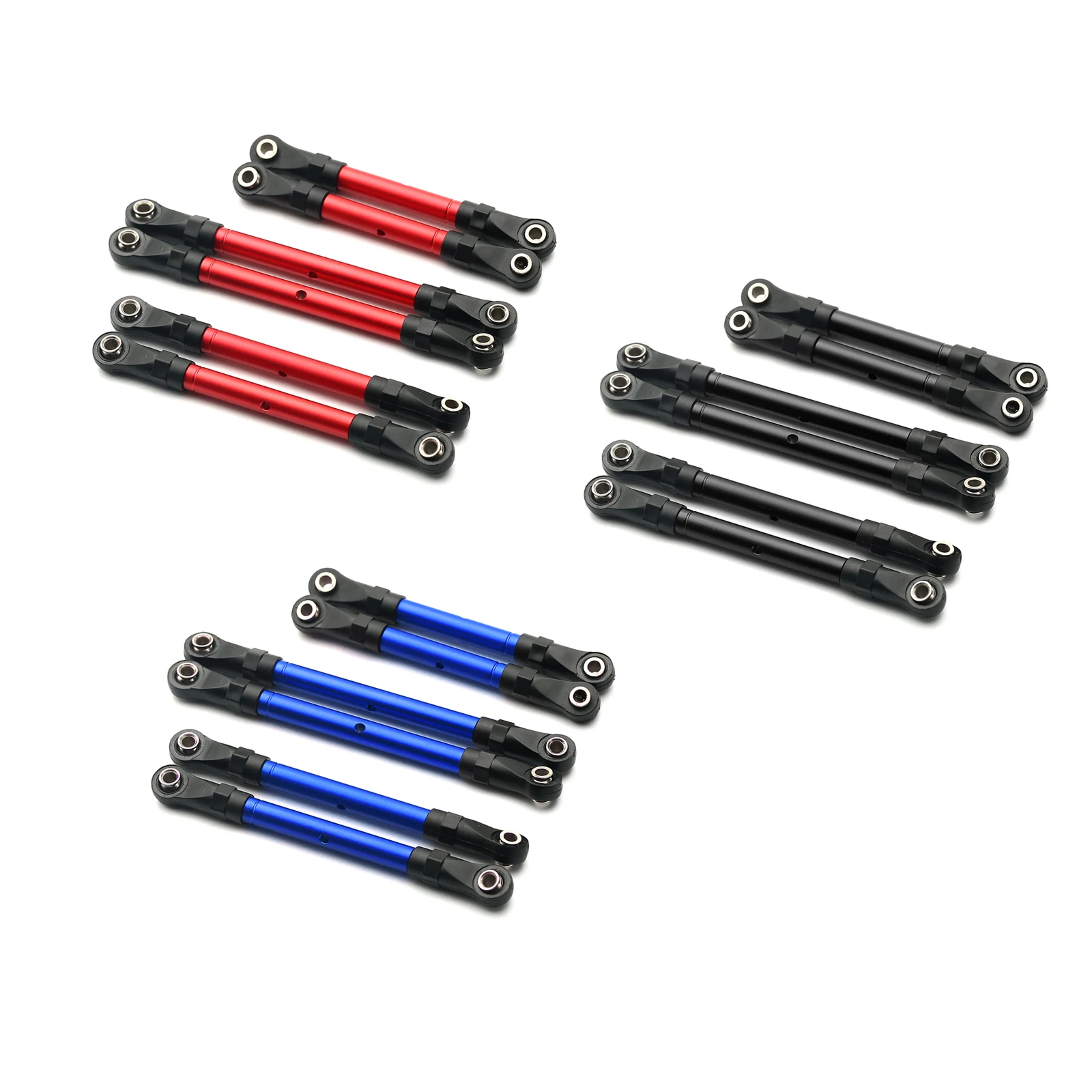 Tirante Regolabile Anteriore E Posteriore Tirante Tirante Tirante Per Traxxas Slash Hoss Rustler Stamede 4X4 Huanqi727