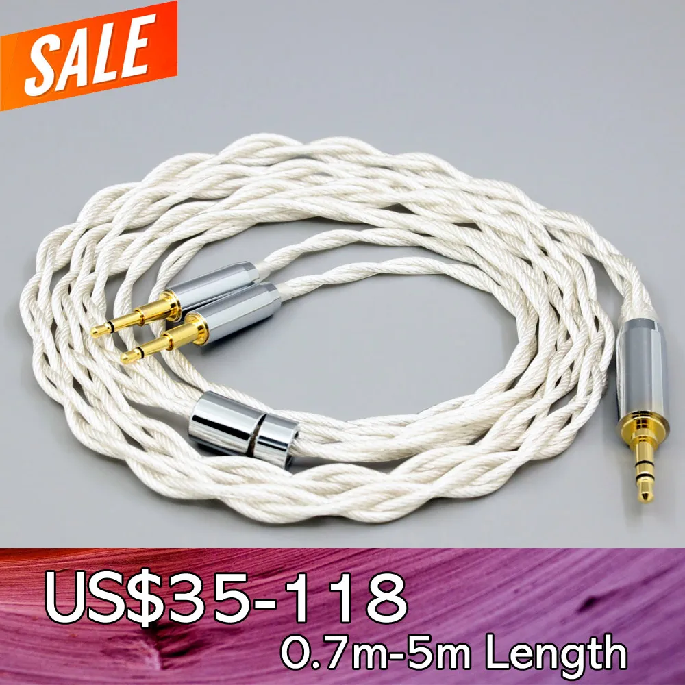 Grafene 7N Occ Cavo Auricolare Type2 Placcato Argento Per Abyss Diana Ricerca Acustica Ar-H1 Advanced Alpha Gt-R Zenith Pmx2