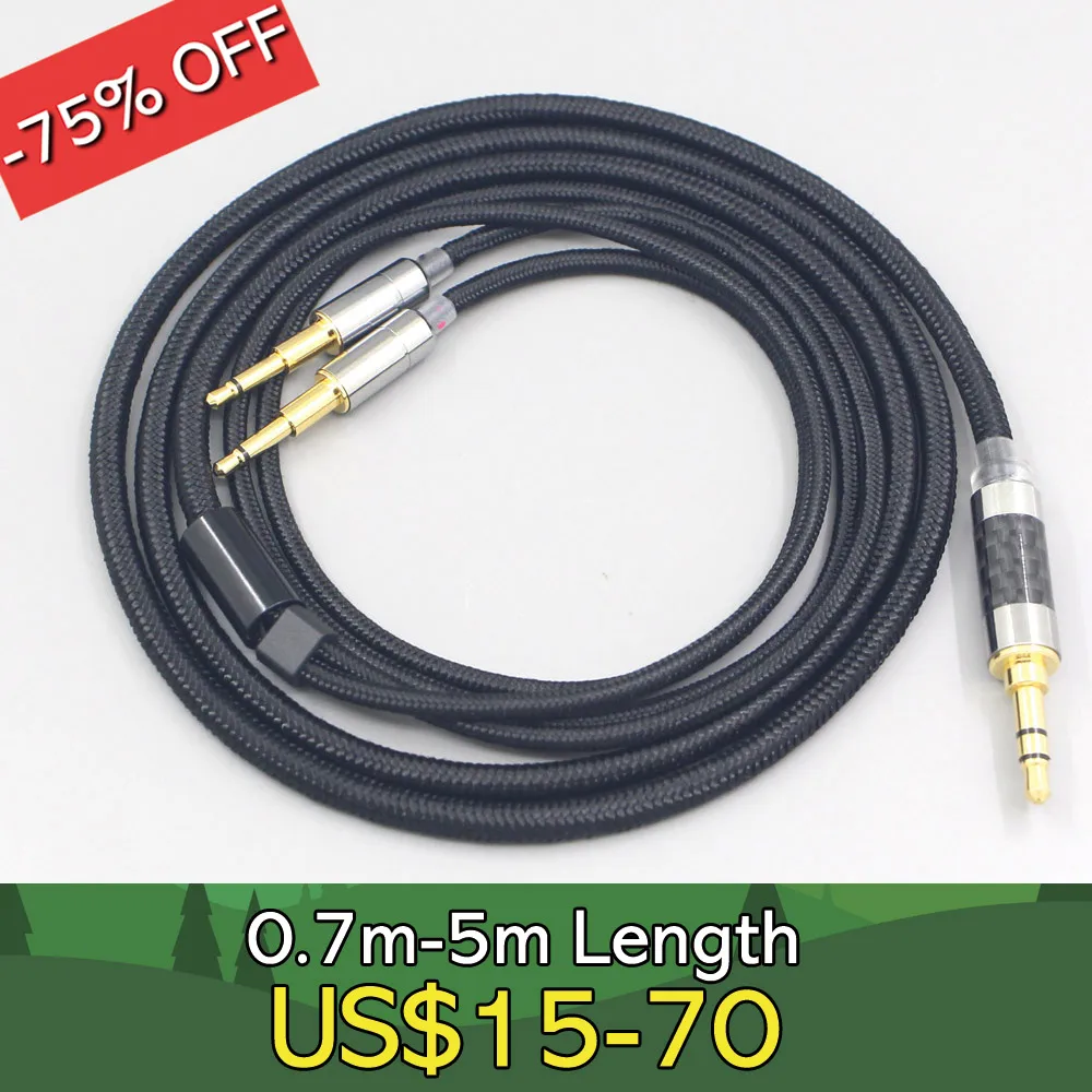 Cavo Ofc In Nylon Per Cuffie Super Morbido Per Abyss Diana Ricerca Acustica Ar-H1 Advanced Alpha Gt-R Zenith Pmx2 Ln007553