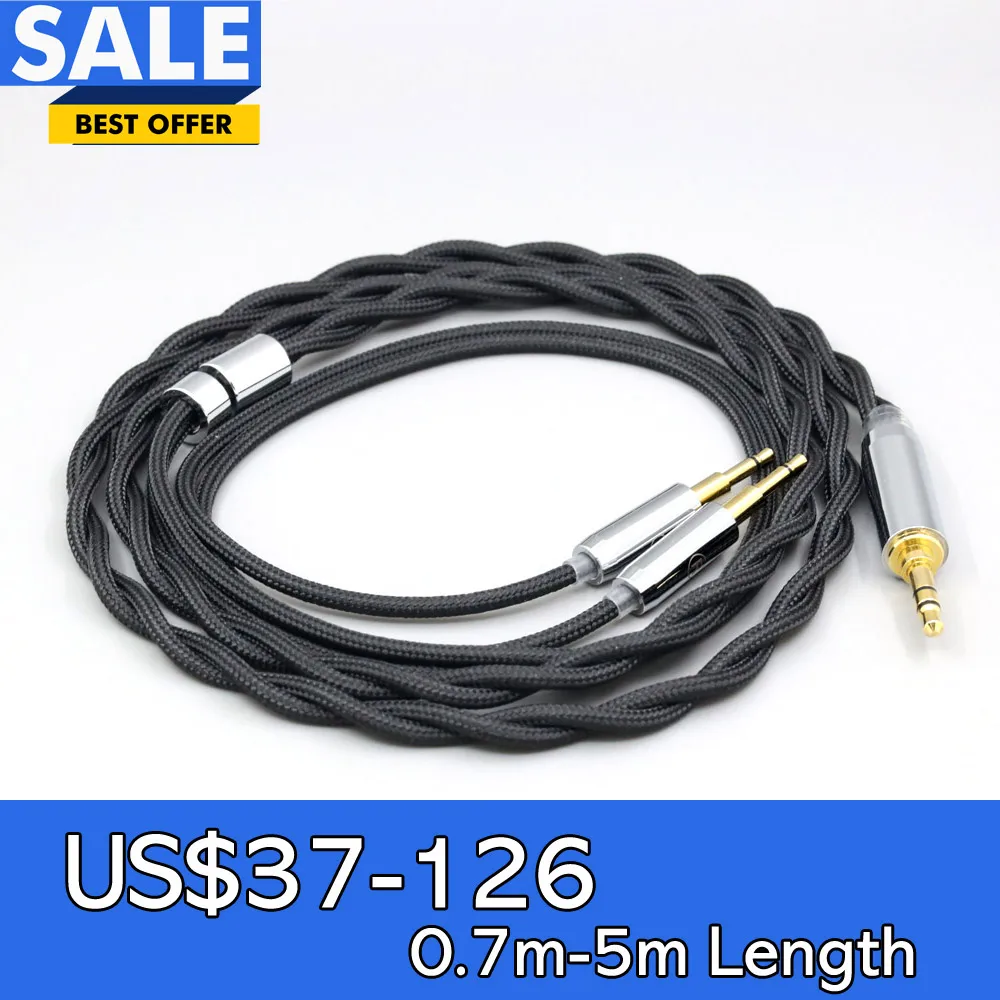 Nylon Nero 99% Argento Puro Palladio Grafene Cavo Scudo Oro Per Abyss Diana Ricerca Acustica Ar-H1 Advanced Alpha Ln008285