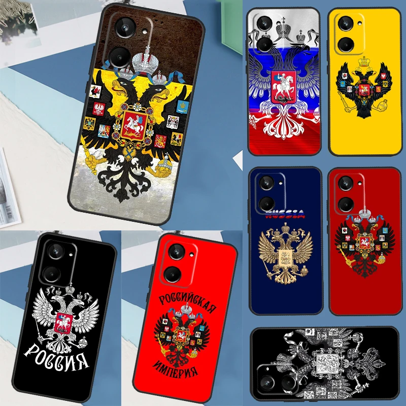 Stemma Impero Russo Per Realme C35 C55 C30 C31 C33 C25S C21Y C11 C15 Gt Neo 5 3T 3T 8 9 11 10 Pro Plus Custodia