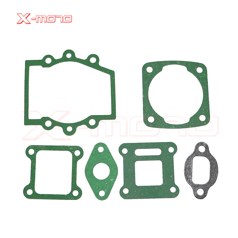 47Cc 49Cc Mini Pocket Parts Atv Quad 4 Ruote Dirt Bike Moto Motor Engine Carb Set Di Guarnizioni Nuovo
