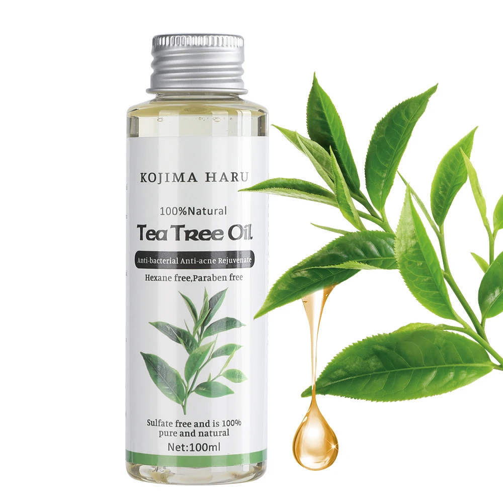 100Ml Di Olio Di Tea Tree Biologico Naturale Massaggio Olio Per Viso E Corpo Rilassante Idratante Idratante Miglior Prodotto Per Il Controllo Della Cu