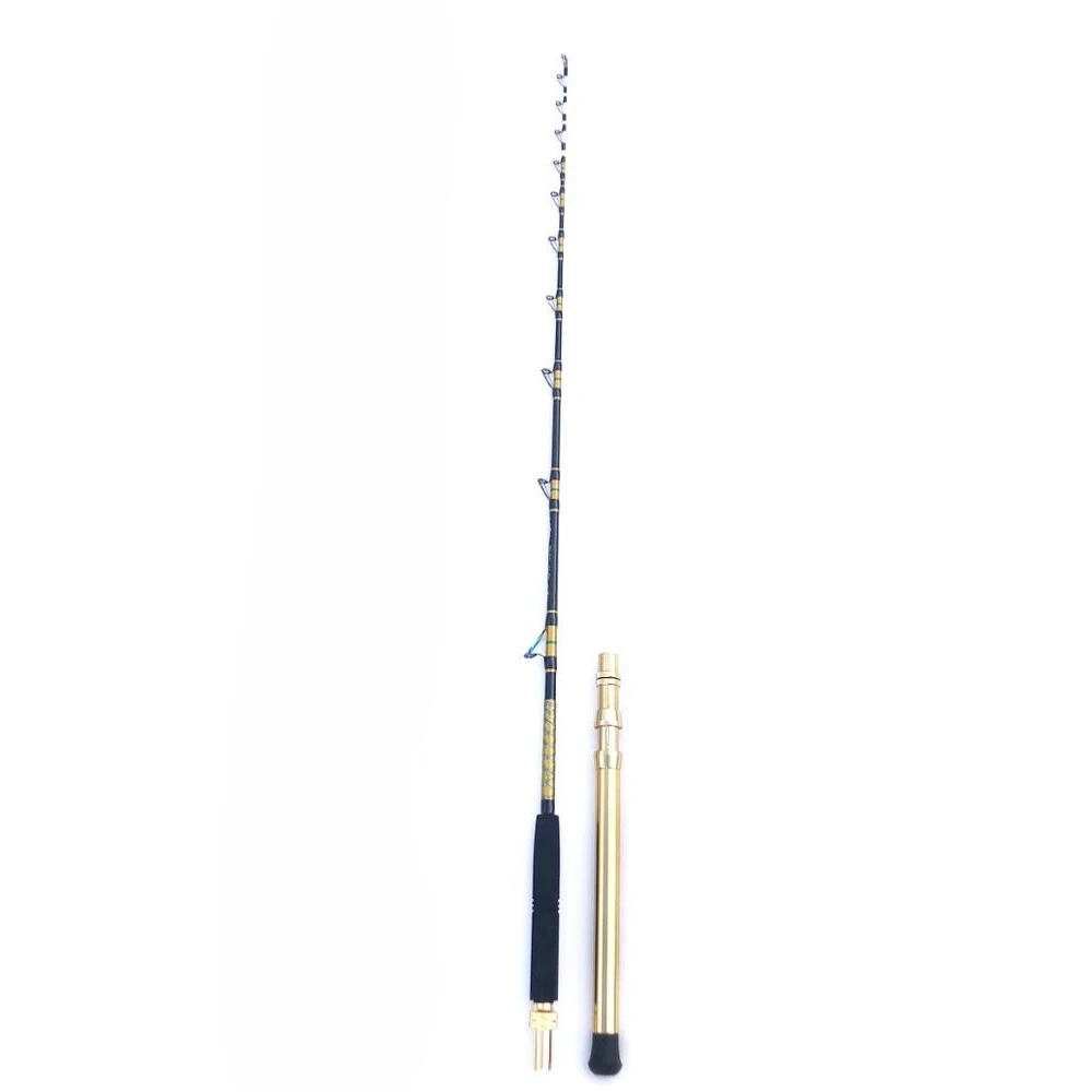 Nuova Canna Da Pesca In Mare Barca In Fibra Di Carbonio Canne Da Jigging Lento Traina Fuji Pole 1.8M Può Essere Per Daiwa Shimano Electric Reel Surf J