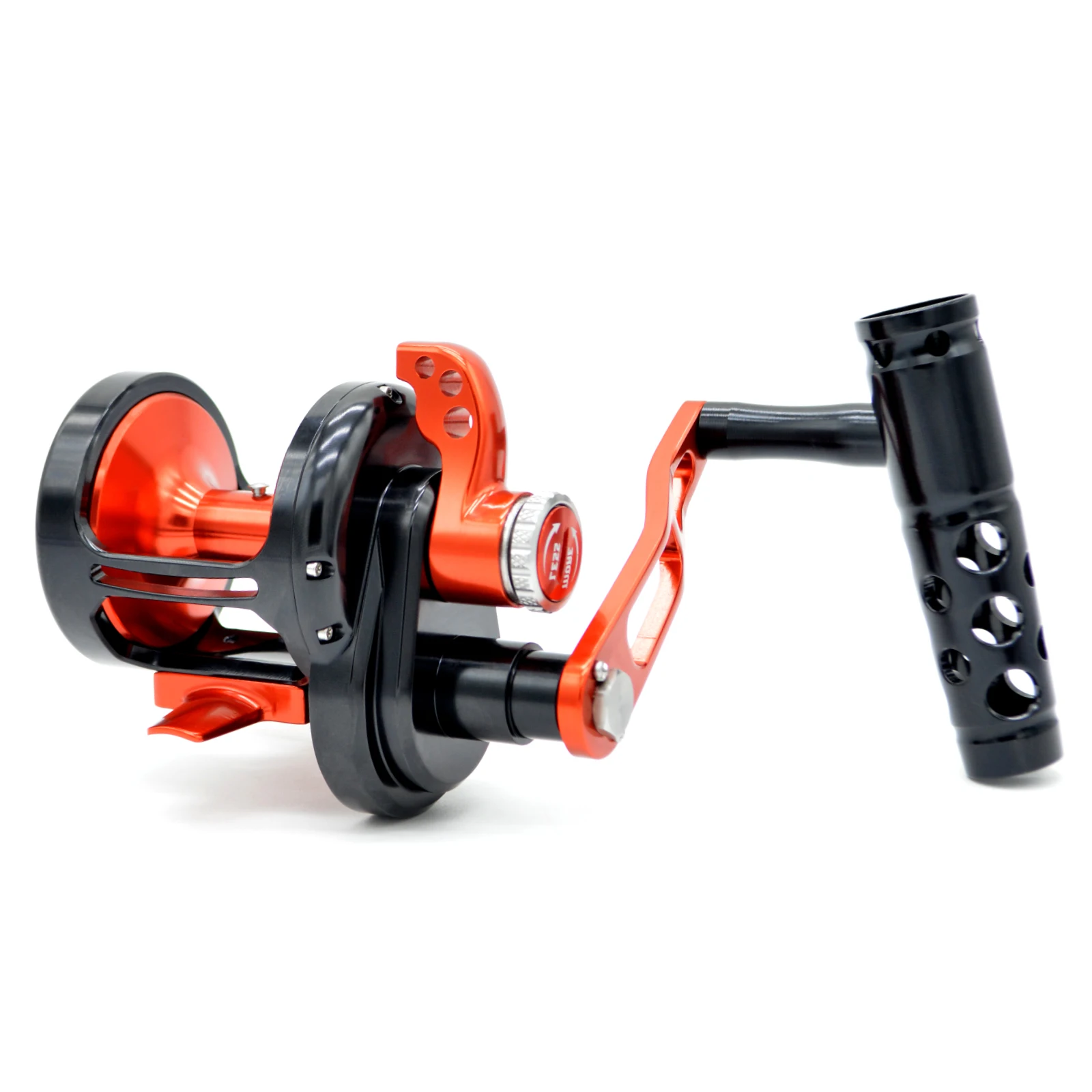 Camekoon Saltwater Lever Drag Coil Full Aluminium Frame And Spool 9 + 2 Cuscinetti A Sfera 30Kg Drag Big Game Boat Drum Trolling Fishing