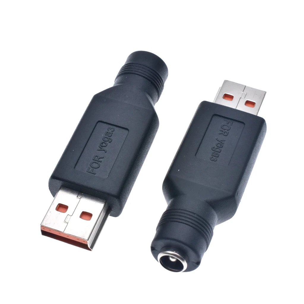 Adattatore Cavo Convertitore Di Alimentazione Per Lenovo Yoga 3 Yoga 4 Pro Yoga 700 900 Miix 700 Ideapad 700S 5.5X2.1 Turn Red Revel Usb