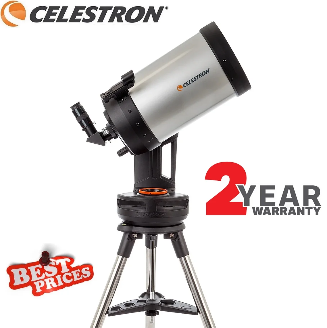 Celestron Nexstar Evolution 8 F/10 Schmidt-Telescopio Goto Cassette Grain #12091
