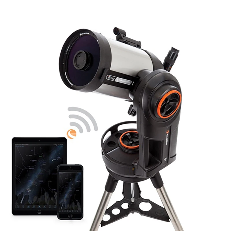 Telescopio Astronomico Celestron Nexstar Evolution 6, Tubo Ottico Aplanatico Schmidt-Cassegrain, Asse Wifi, 150/1500 F/10