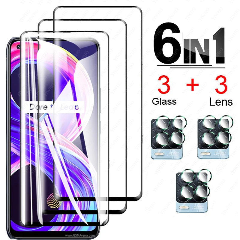 Tempere Glass For Oppo Realme 8 Pro Glass Screen Protector Tempered Glass On Realme 8 Pro Glass For Oppo Realme 8 Pro 7 Pro 6
