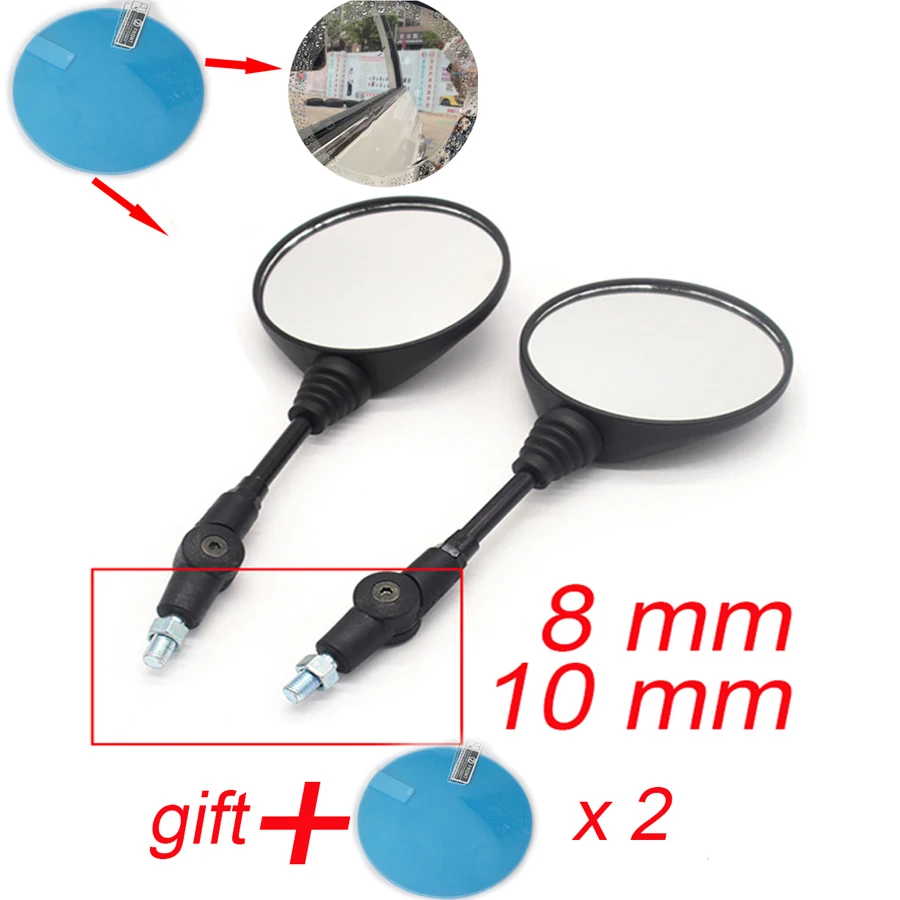 Specchietto Retrovisore Originale Moto Rotondo Per Accessori Mt07 R15 V3 Accessori Aprilia Rs660 Super Punch Tc Max