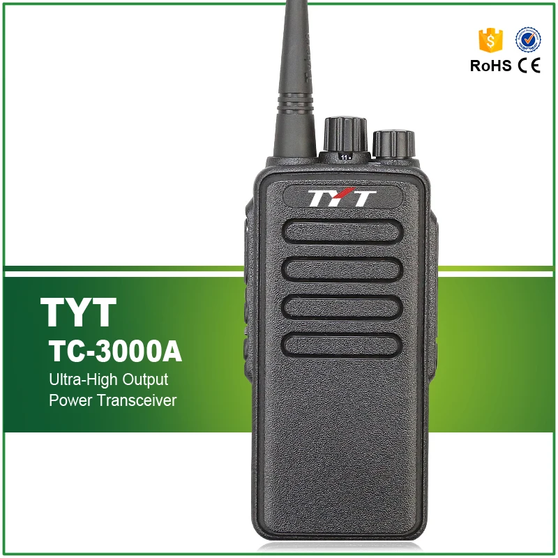 Tyt Tc-3000A 2-Way Radio Uhf400-520Mhz 10W Max 3600Mah Scrambler 1750Hz Walkie Talkie