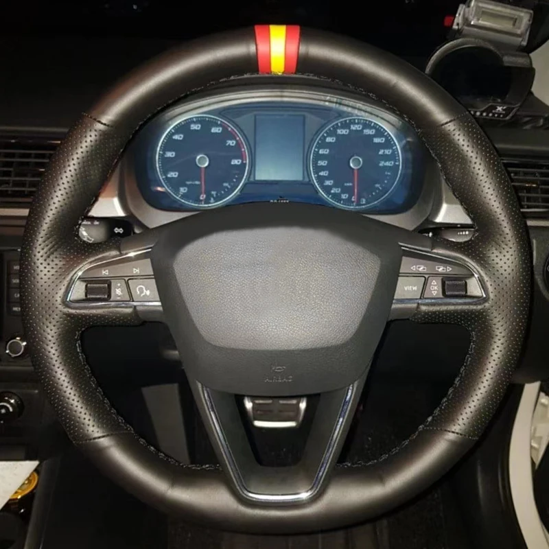 Intrecciare A Mano Sul Volante Per Seat Leon Fr Cupra R Leon St Cupra Leon St Cupra Ateca Cupra Ateca Fr Cover