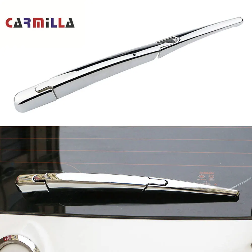 Per Nissan Xtrail X-Trail T32 Rogue 2014-2020 Chrome Posteriore Porta Finestra La Pioggia Wiper Copertura Trim 3Pcs Di Stampaggio Di Protezione