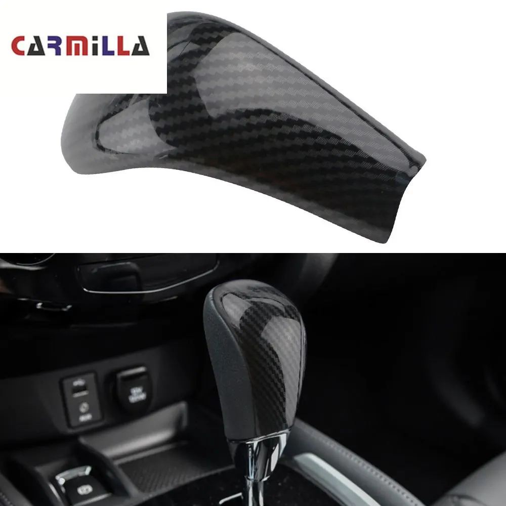 A Testa Ingranaggi Trim Per Nissan X-Trail Xtrail T32 Rogue 2014-2020 Testa Ingranaggi Auto Pomello Del Cambio Copertura Della Leva Del Cambio Palla C