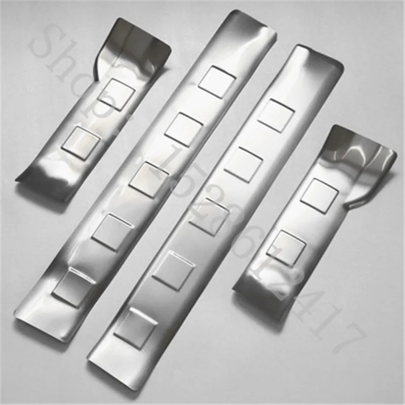 Car Styling Per Nissan X-Trail T31 Accessori 2007 2008-2013 Inossidabile Xtrail Auto Door Sill Protector Sills Scuff Plate Guard