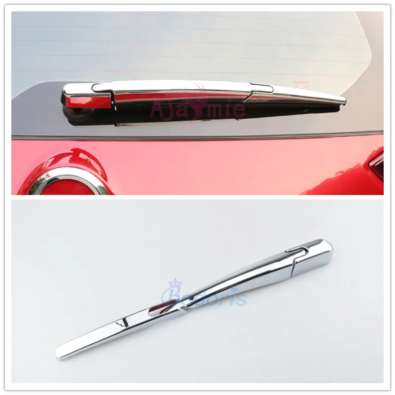 Lunotto Posteriore Wiper Copertura Trim Panel Overlay 2014 2015 2016 2017 2018 Per Nissan X-Trail Xtrail Del Bicromato Di Potassio Dell'Automobile Sty