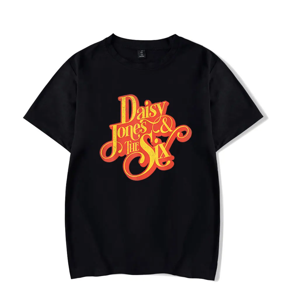 Summer Daisy Jones & The Six T Shirt Top Serie Tv Pullover Harajuku Magliette Corte T-Shirt Unisex Casual Manica Corta