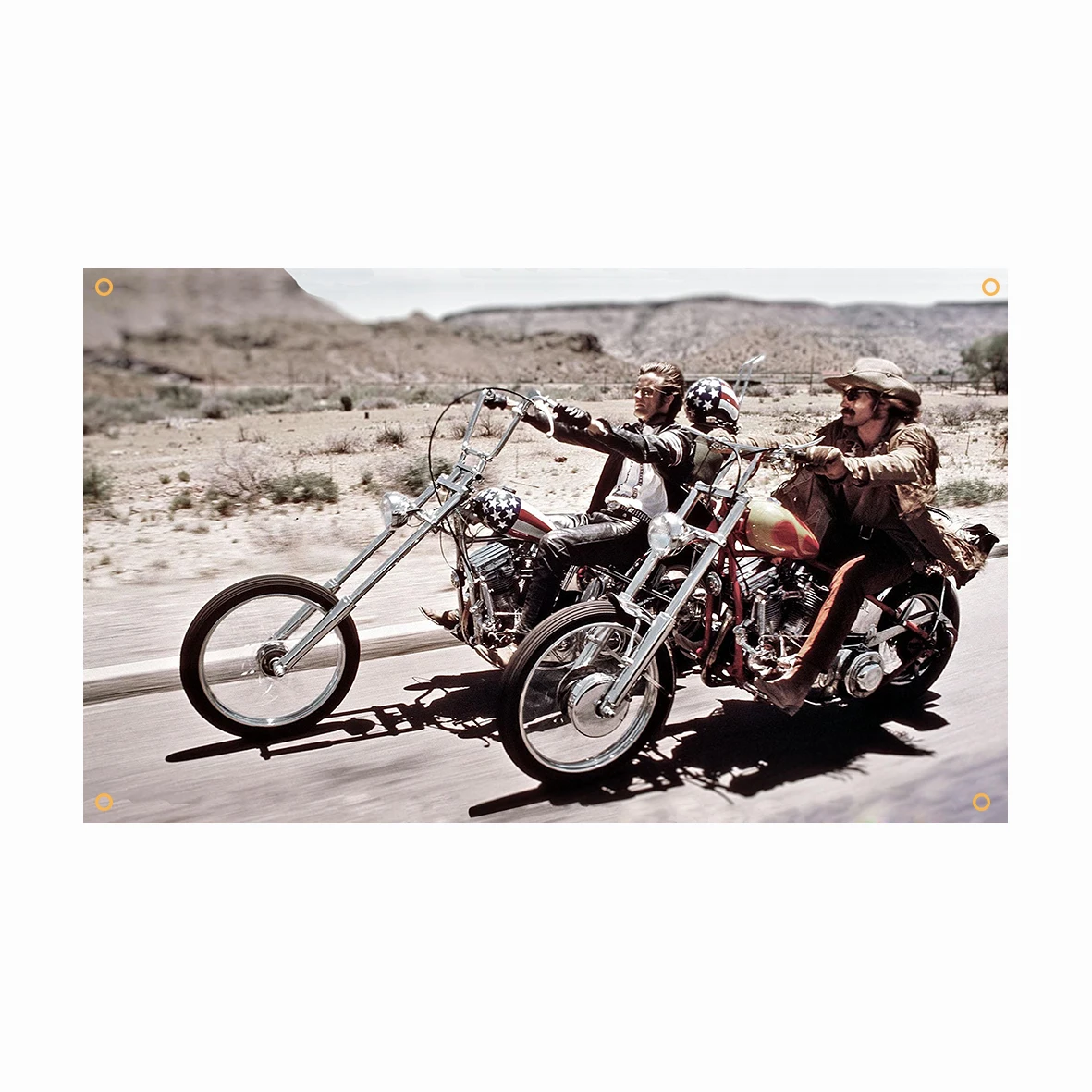 3 X5Ft Easy Rider Poster Flag Banner Movie Cartoon Home Decoration