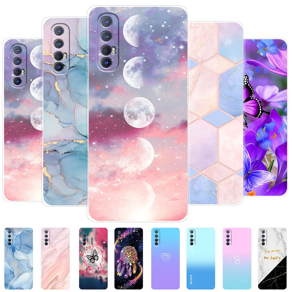 Per Oppo Find X2 Neo Case Silicone Soft Phone Coque Tpu Custodie Trasparenti Per Oppo Find X2 Neo Cover Fundas Per X2 Neo Bumper Case