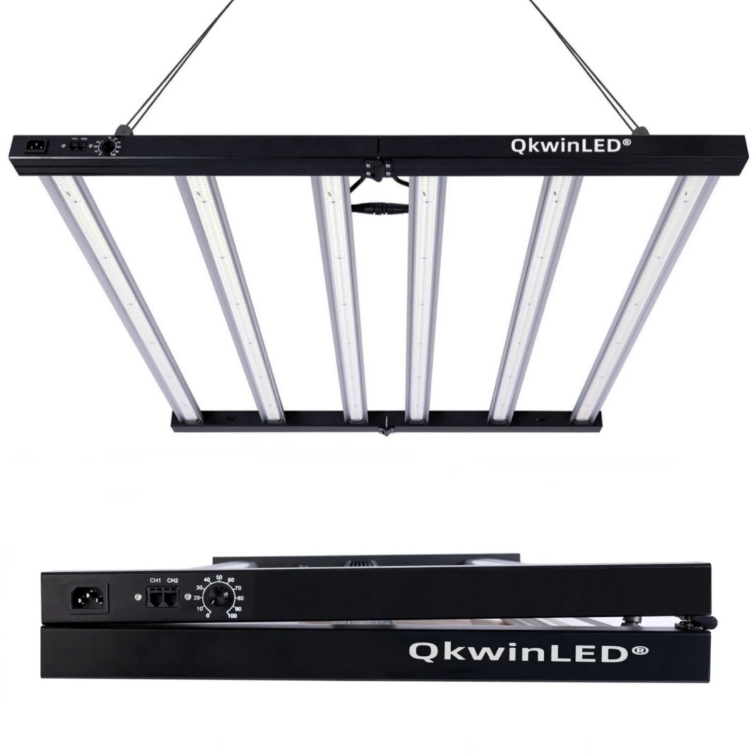 2024 Qkwin 720W Led Grow Light Bar Samsung 281B + 301B Led Dropshipping Spettro Completo 3000K 3500K 660Nm