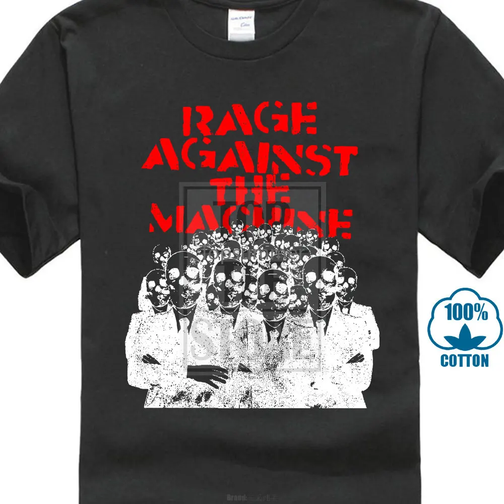 Rage Contro La Macchina Skeleton Heads T Shirt S M L Xl 2Xl Nuovo