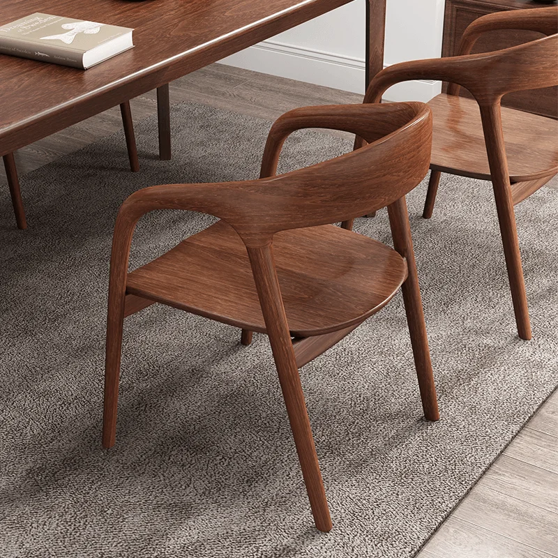 Hairdresser Kitchen Dining Chairs Wood Outdoor Relax Ergonomic Dining Chair Auxiliary Armchair Accent Poltrona Replica Furniture