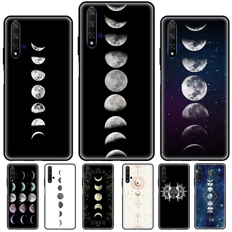 Moonlight Moon Fasi Terra Per Huawei Nova 5T 2Z 2 3 I Y7A Y6P Y5P 2020 Y3 Ii Y5 Y6 Y7 2017 2018 Y9 Prime 2019 Custodia
