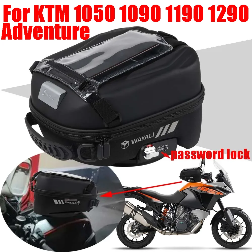 Per Ktm 1050 1090 1190 Adventure 1290 Accessori Super Adventure Tank Bag Storage Bagagli Tanklock Zaino Borse Di Navigazione Gps