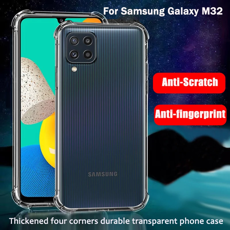 Per Samsung Galaxy M32 Custodie Per Telefoni Originali Per Galaxy M 32 Custodia Samsung Per Samsung Galaxy M32 Custodia Trasparente Per Paraurti M 32