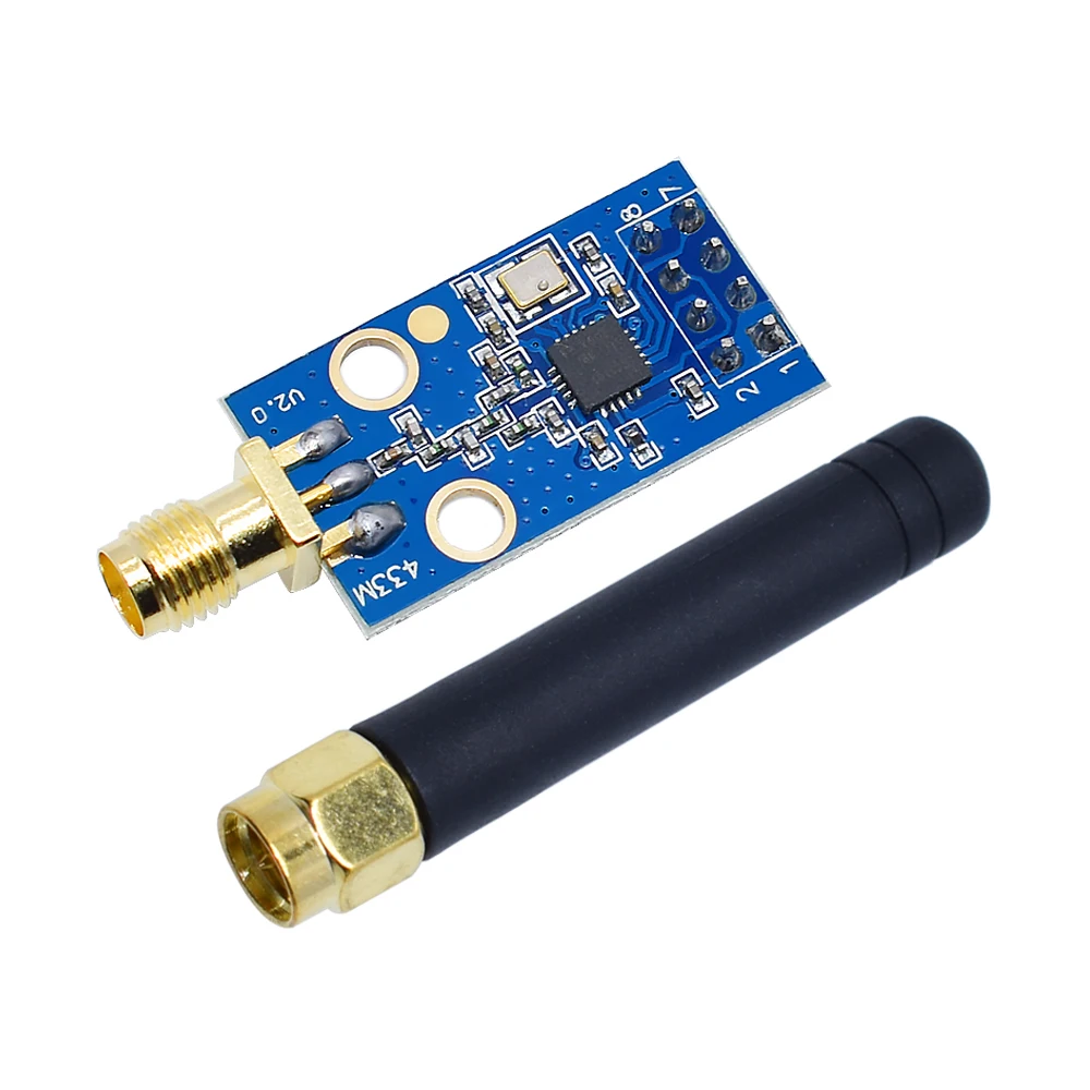 Wireless Module Cc1101 With Sma Antenna Wireless Transceiver Module For Arduino 433Mhz Enhance The Signal