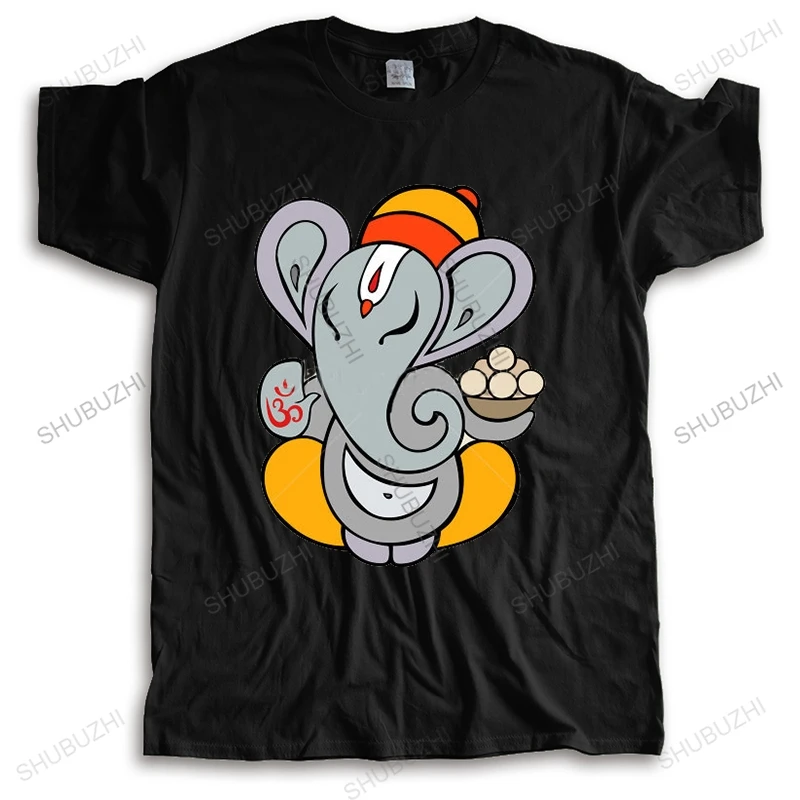 Nuova Maglietta Ganesha Elefante Uomini Maglietta Harajuku T-Shirt Da Uomo Cotone A Manica Corta Plus Size Top Tee Per Il Gruppo