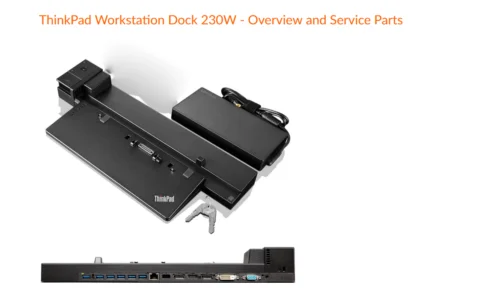 Nuovo Originale Per Thinkpad P70 P71 P50 P51 40A5 Workstation Dock Station 230W Adattatore Ca 04 W3955 00 Hm626