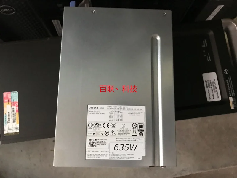 Per Dell Originale T3600 T5600 Dell Workstation Power Supply 635W Nvc7F 01K45H