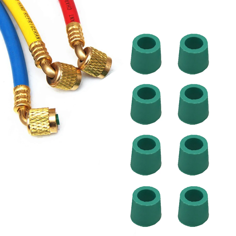 50 Pz Anello Di Tenuta Verde Tubo Tricolore Guarnizione Metro Guarnizione Tubo O-Ring Auto Aria Condizionata Installazione Apparecchiature Elettriche