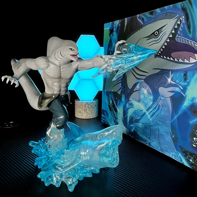 Uts Ghost Shark Naruto Xiao Fazzoletti Shark Fusion Form Cachi Secchi Ghost Shark Decorazione Modello Fatta A Mano Può Essere Raccolta