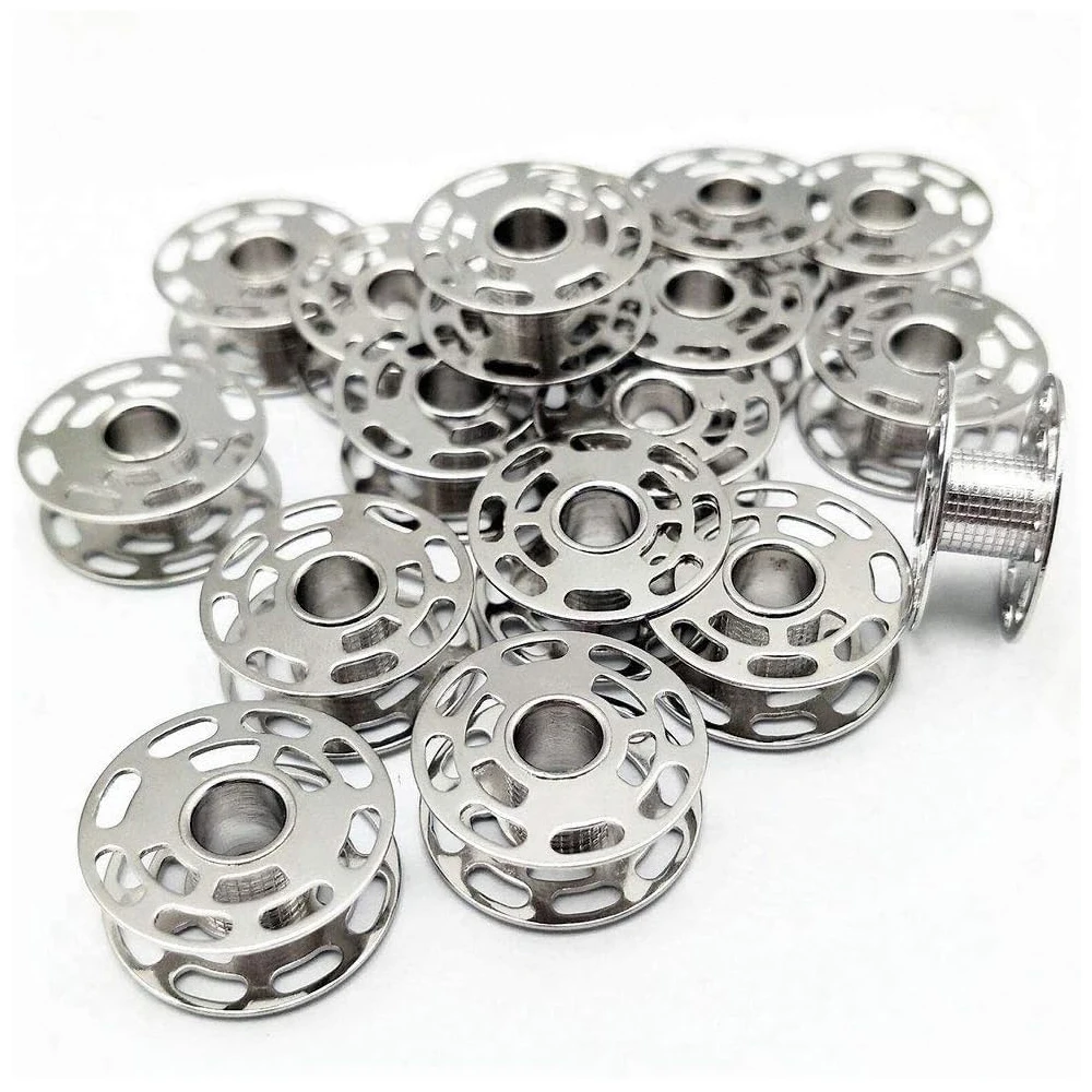10 Pezzi Parti Della Macchina Da Cucire Bobine Adatte Per Bernina 180 185 200 435 450 640 730 E1000 Bobine Metalliche #0060265000
