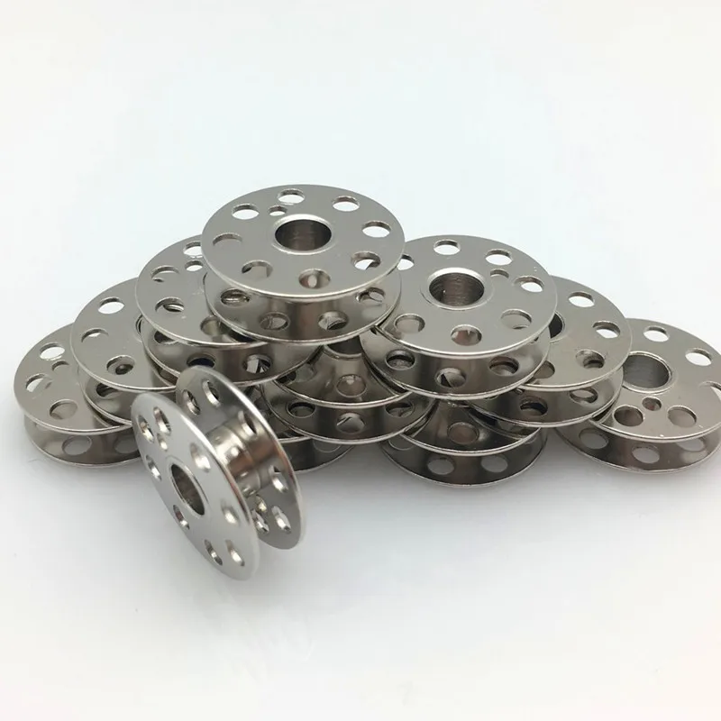 20 Pezzi Bobine Metalliche, Numero Parte #45785, Adatto Modelli Singer 221, 222 E 301-Si Adatta Modelli Bernina 217 E 540 5Bb5036