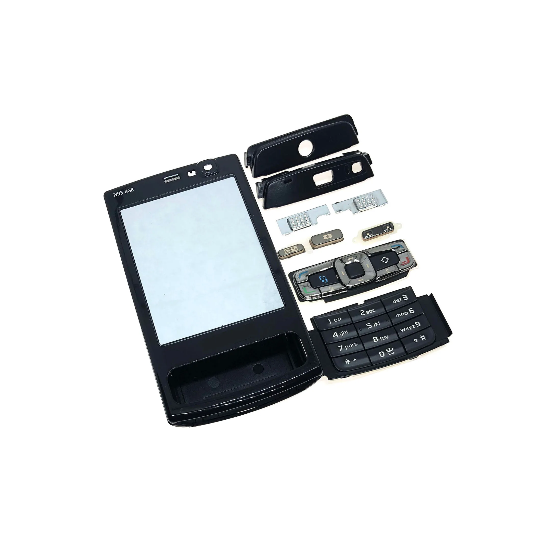 Custodia Per Telefono Cover Per Nokia N95 Custodia Per Cellulare Custodia N95 8G Tastiera Batteria Posteriore Copertura Del Telaio Del Frontalino Ante