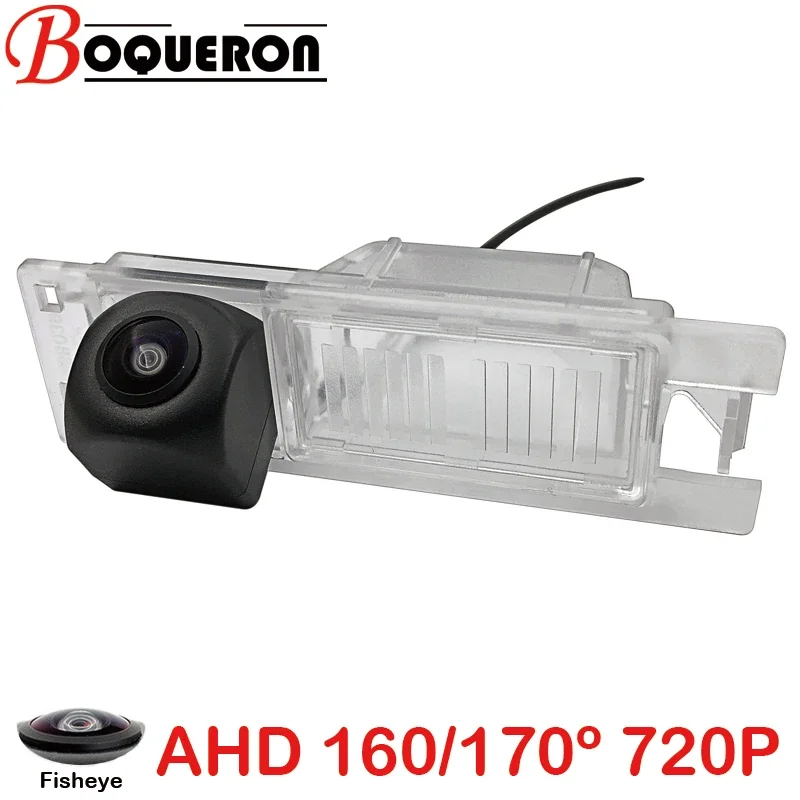 Fisheye 170 Gradi 1280X720P Hd Ahd Car Vehicle Telecamera Retromarcia Per Alfa Romeo 147 156 159 166 Brera Giulietta Mito