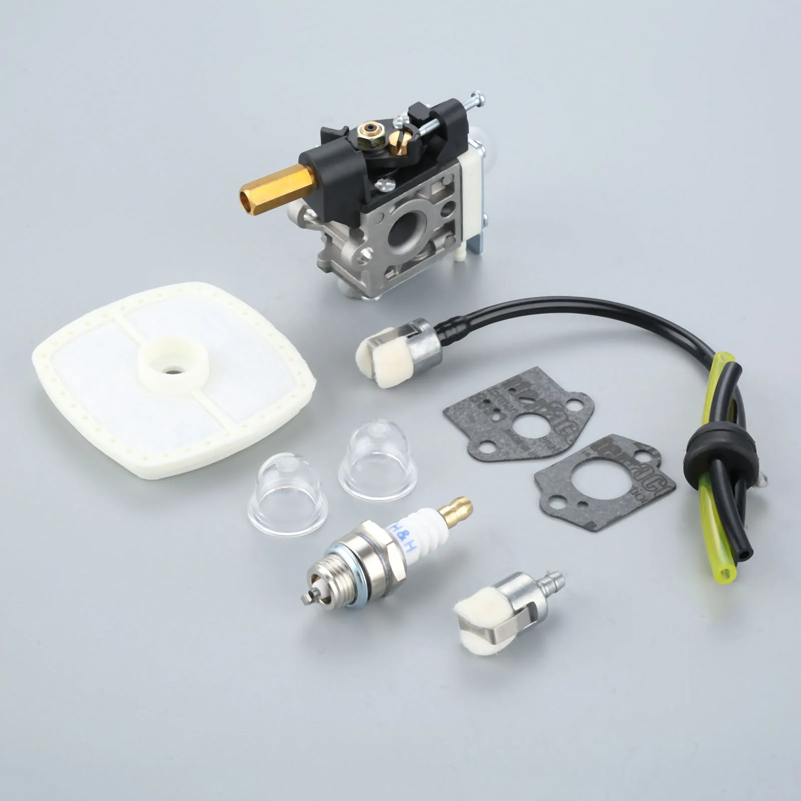1 Set Carburatore Carb Ricostruzione Kit Per Zama Rb-K75 Eco Gt200 Gt201I Hc150 151 Pe200 Pe201 Ppf210 Srm211 210 Trimmer Decespugliatore