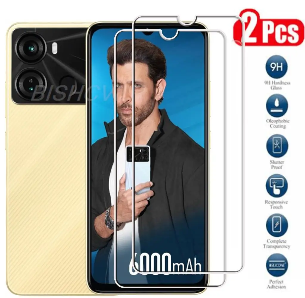 Vetro Temperato Per Pellicola Protettiva Itel P40 Proteggi Schermo Su Itel P40 6.6 "Itelp40 Vetro Del Telefono